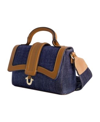 Mini Denim Satchel