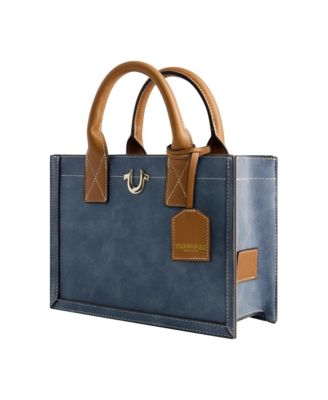Modern Edge Suede Tote