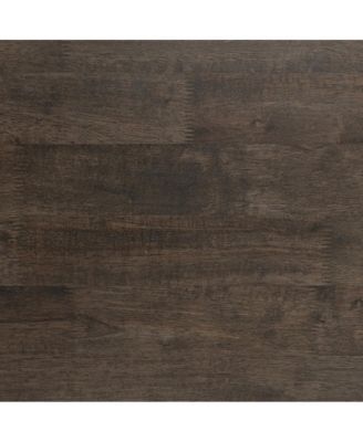 Mabel Farmhouse Trestle End Table, Solid Wood Rustic Accent Table