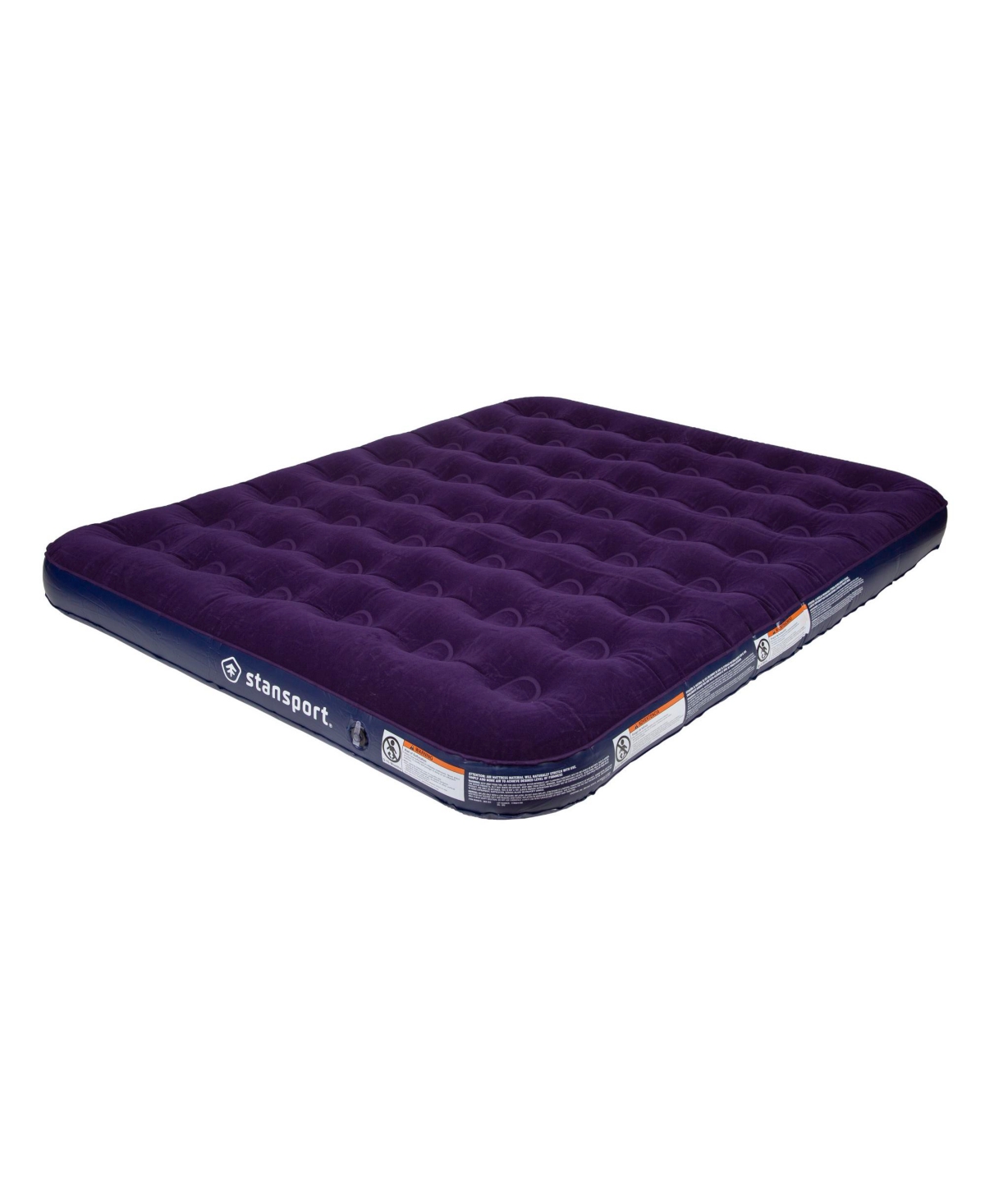 Deluxe Air Bed Queen - Blue