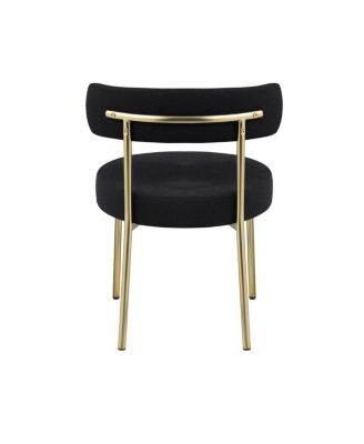 Streamdale Set of 2 Mid-Century Modern Boucle Dining Chairs