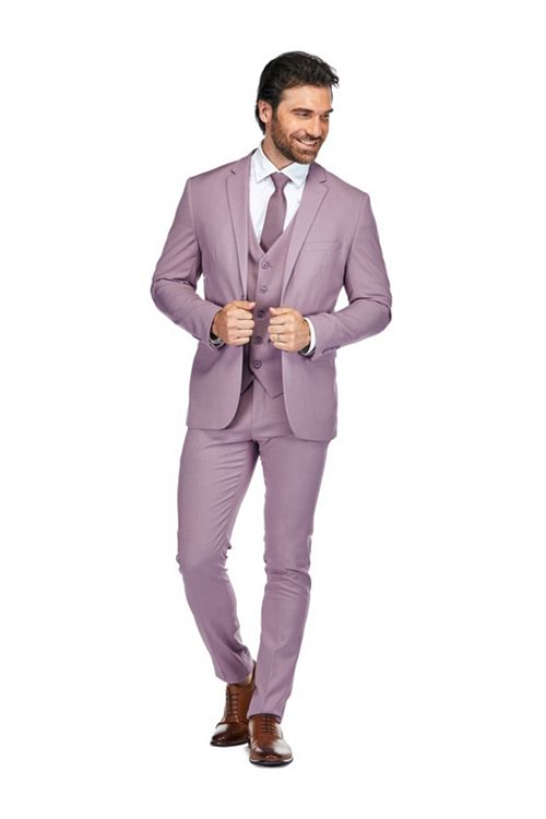 alfani Gino Vitale Men's Skinny Fit 3-Piece Suit Men's Fashion & Accessories