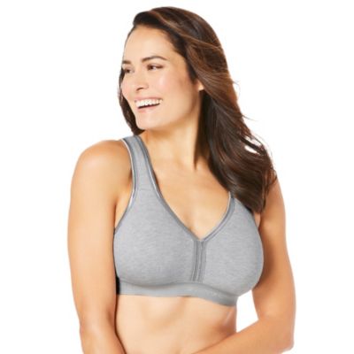 Women's Wireless Back-Close Lounge Bra