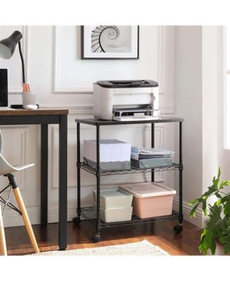 3-Tier Rolling Printer Cart