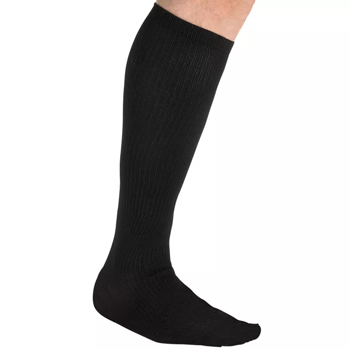 Men's Over-The-Calf Compression Silver Socks