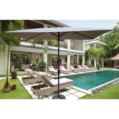 Streamdale 6x9ft Patio Umbrella w/ Crank & Tilt