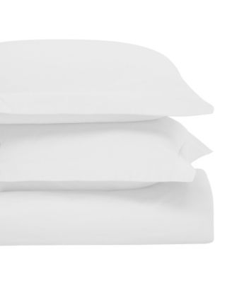 650-Thread Count Egyptian Cotton Solid Luxury 3-Pc. Duvet Cover Set, King/California King