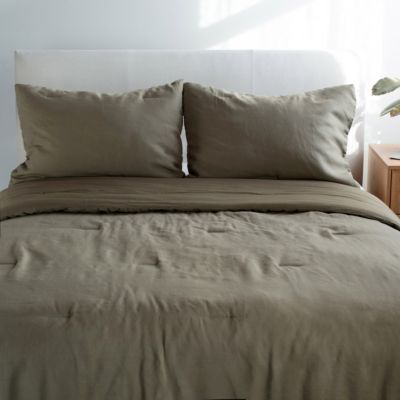 French Linen Comforter & Sham Set