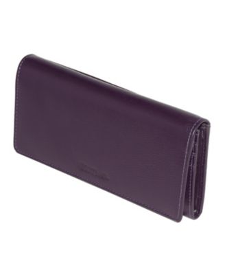 Ladies Leather Expander Clutch Wallet
