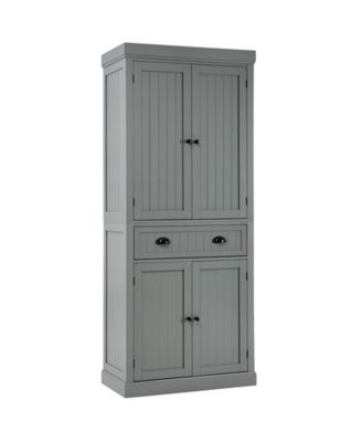 Traditional Freestanding Storage Cabinet with Adjustable Shelves and Drawer