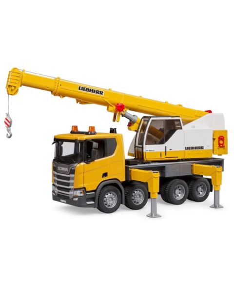 Детская игрушка Bruder 1/16 Scania Super Liebherr Crane Truck