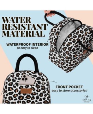 Insulated Tote Lunch Bag With Soft Padded Handles