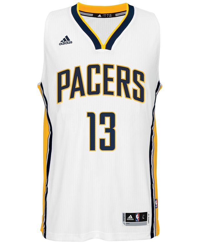 adidas Men s Paul George Indiana Pacers Swingman Jersey Macy s