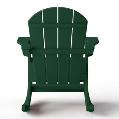 Outdoor Patio Porch Rocking Adirondack Chair (Set of 2)
