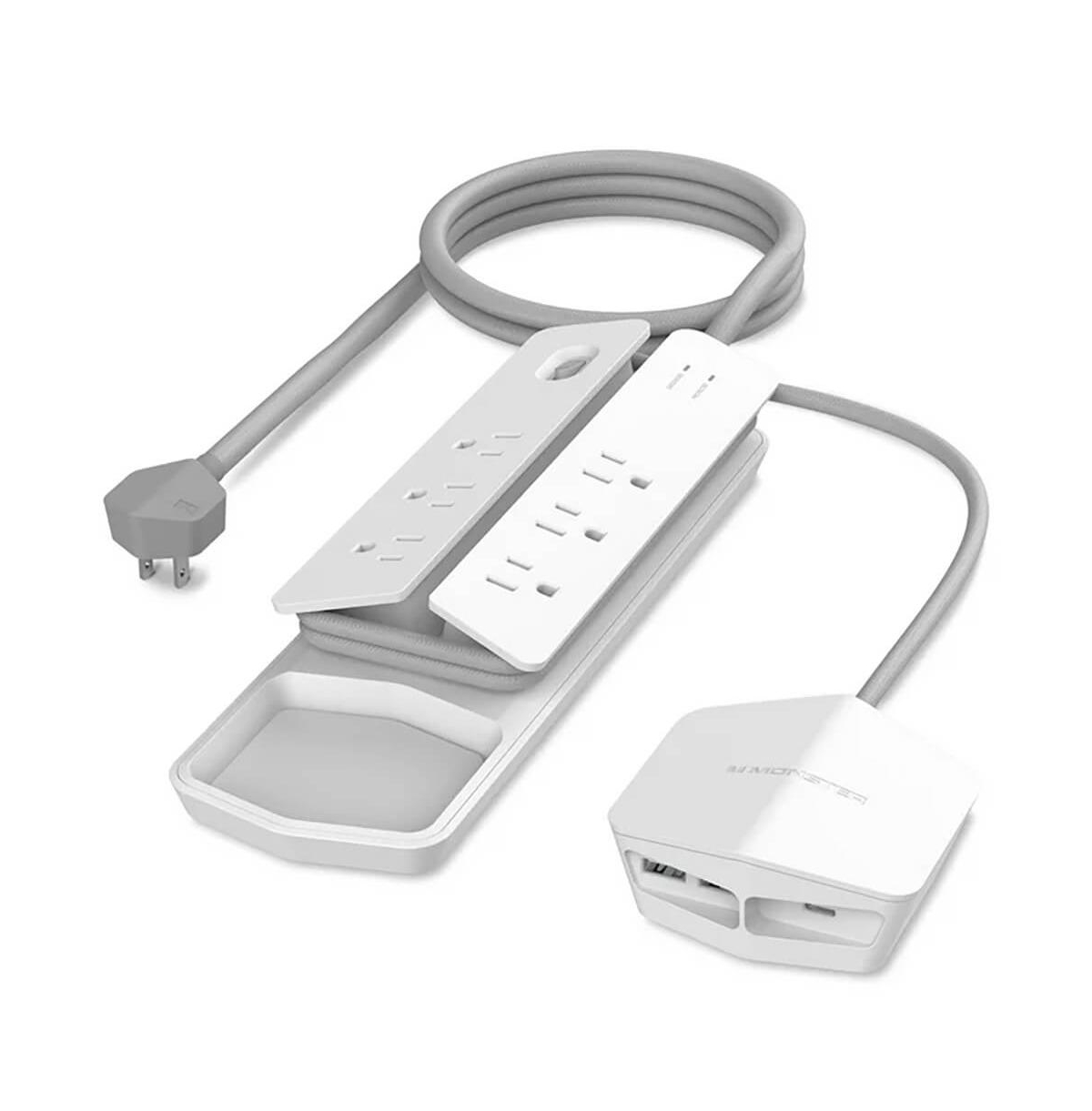 Monster Cable Monster Power Center Vertex Surge Protector -- White