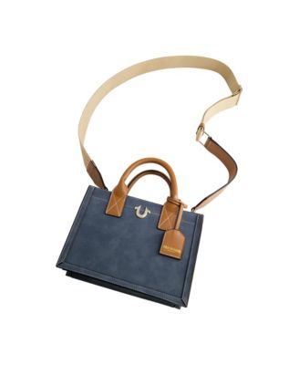 Modern Edge Suede Tote