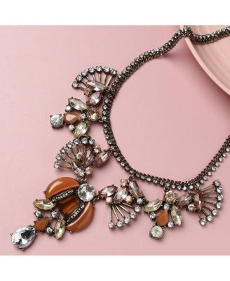 Women's Gold Revival Statement Necklace