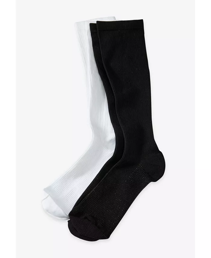 Men's Over-The-Calf Compression Silver Socks - thumbnail 5
