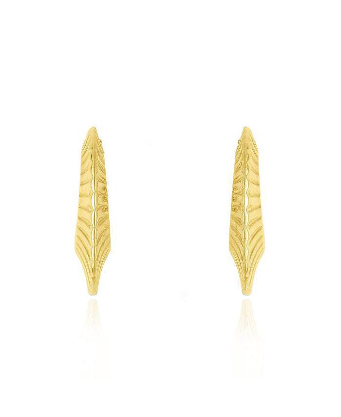 The Lovery Gold Cleopatra Hoop Earrings - Macy's