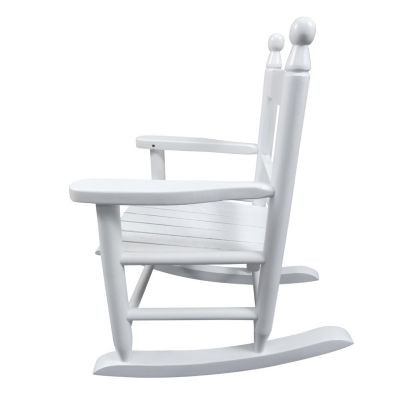 Streamdale White Rocking Chair for Kids Indoor/Outdoor