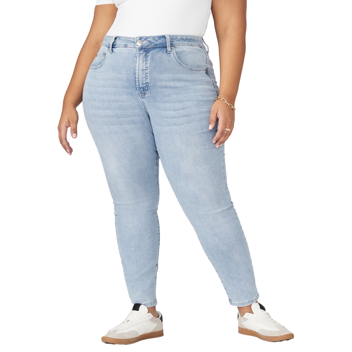 Eloquii Plus The Morgan Super Stretch Skinny Leg Jean