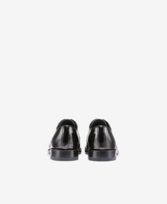 G.H.BASS Men's Monogram Blucher Derby Dress Shoes