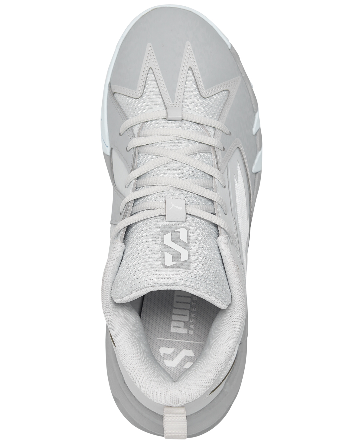 Shop Puma Big Kids Scoot Zero Basketball Sneakers From Finish Line In Grey