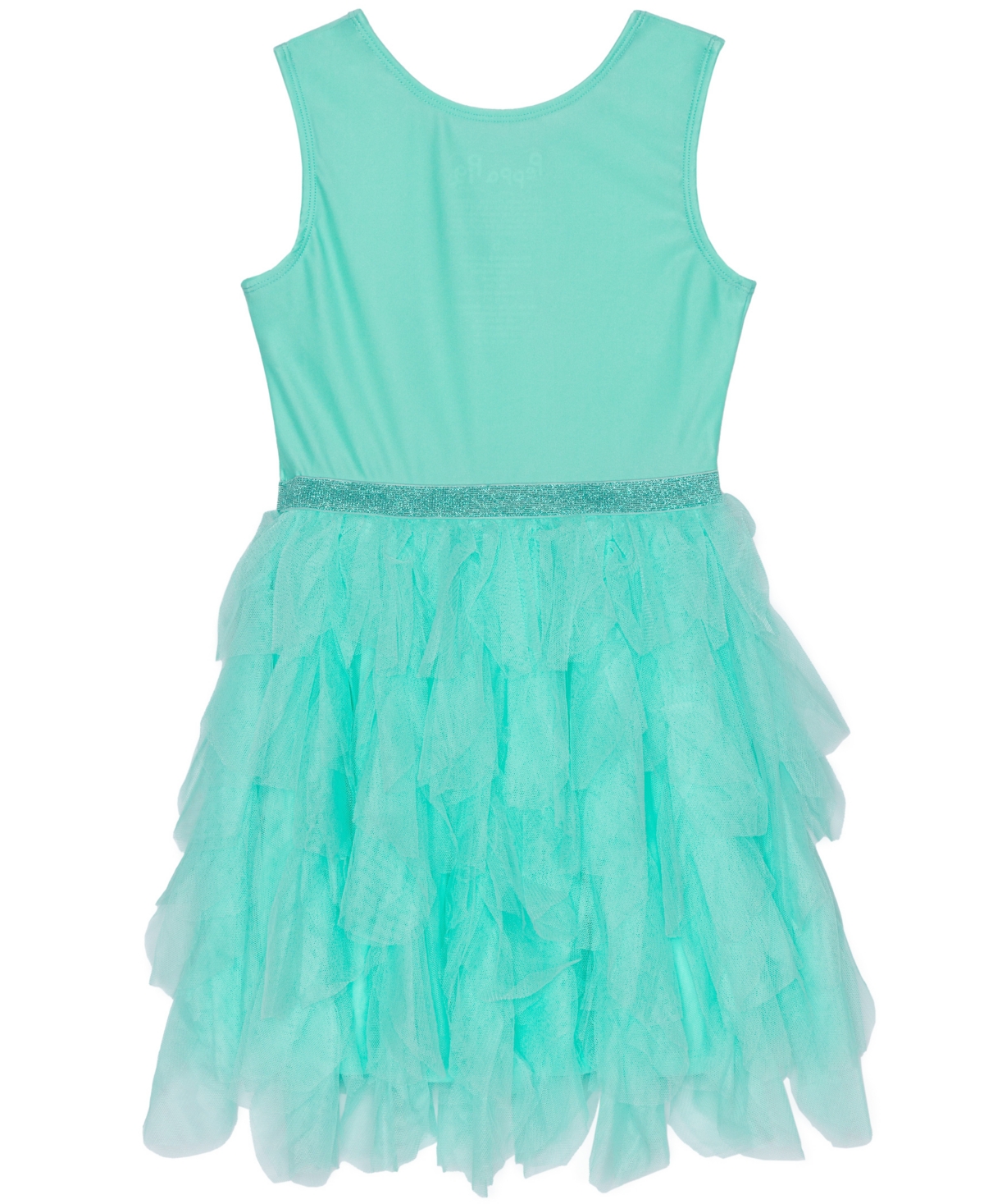 Shop Peppa Pig Toddler & Little Girls Ice Cream Sleeveless Tutu Dress In Aqua