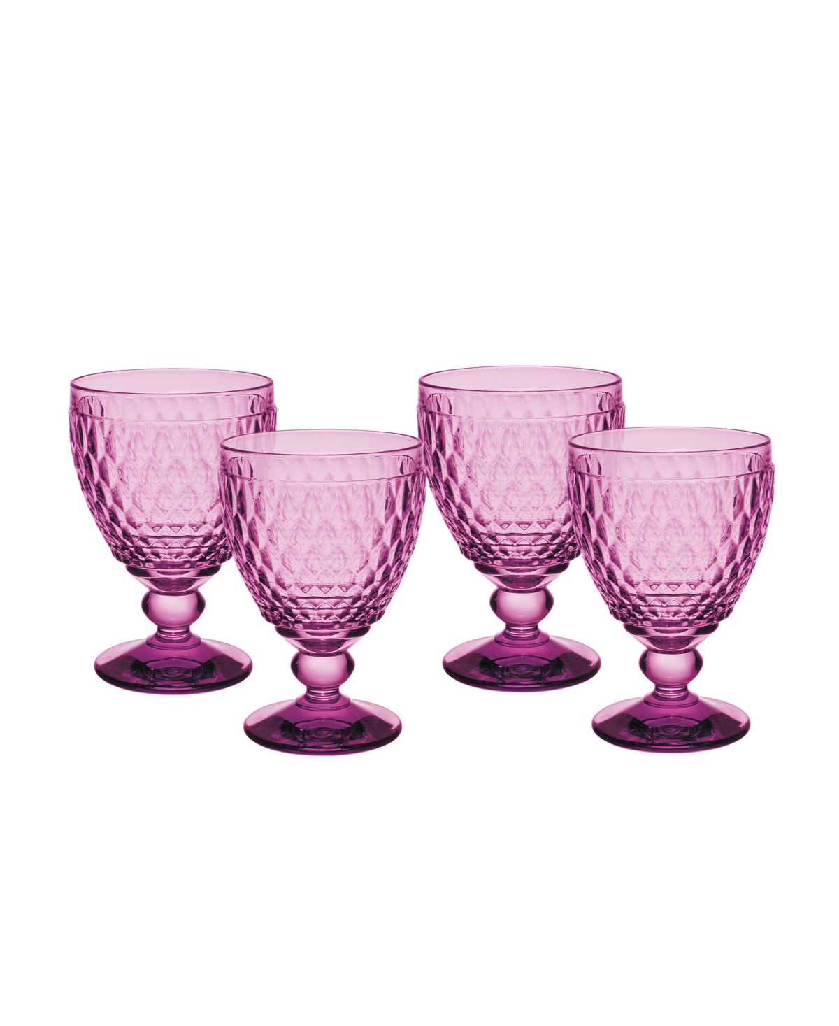 Villeroy & Boch Boston Red Wine Glasses, Set of 4 - Berry