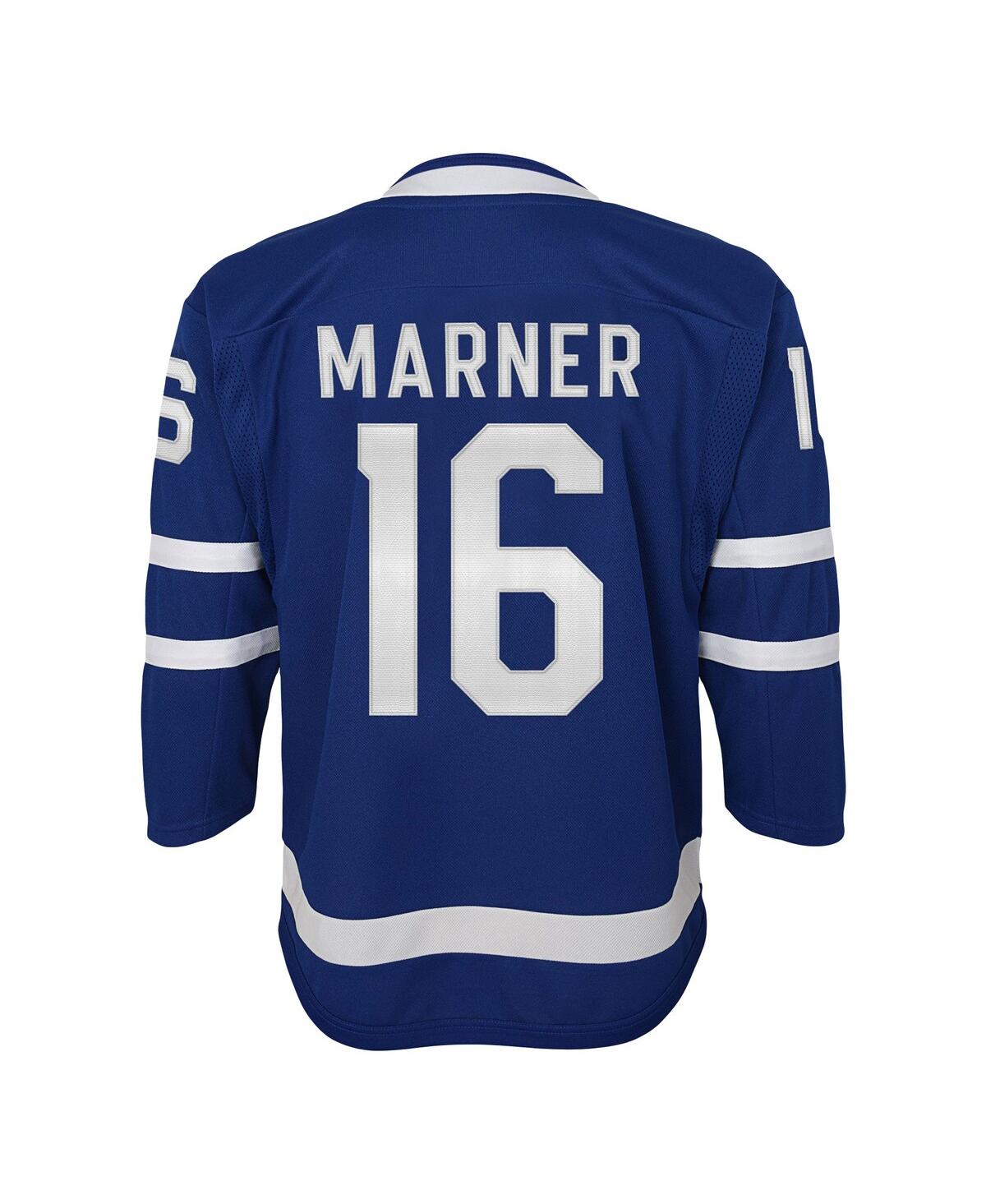 Outerstuff Big Boys and Girls Mitchell MarnerToronto Maple Leafs Home Premier Player Jersey - Blue