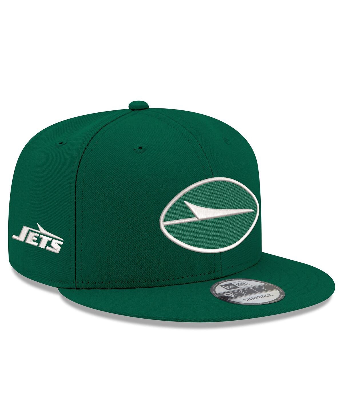 NEW ERA MEN'S GREEN NEW YORK JETS STANDARD 9FIFTY SNAPBACK HAT 