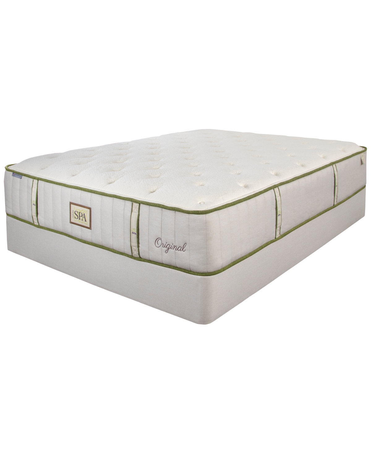 Paramount Nature Spa Exhale 2.0 13" Plush Mattress Set-queen, Created For Macy's In No Color