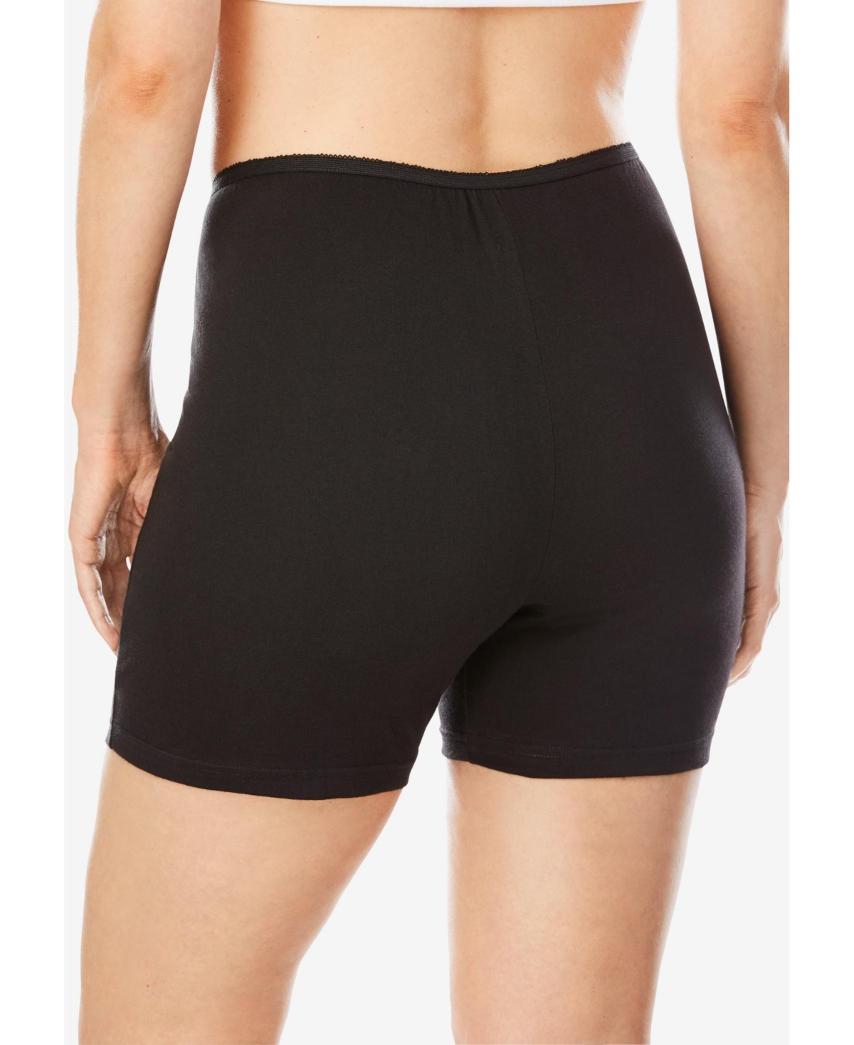 Comfort Choice Women's Cotton Boxer 10-Pack