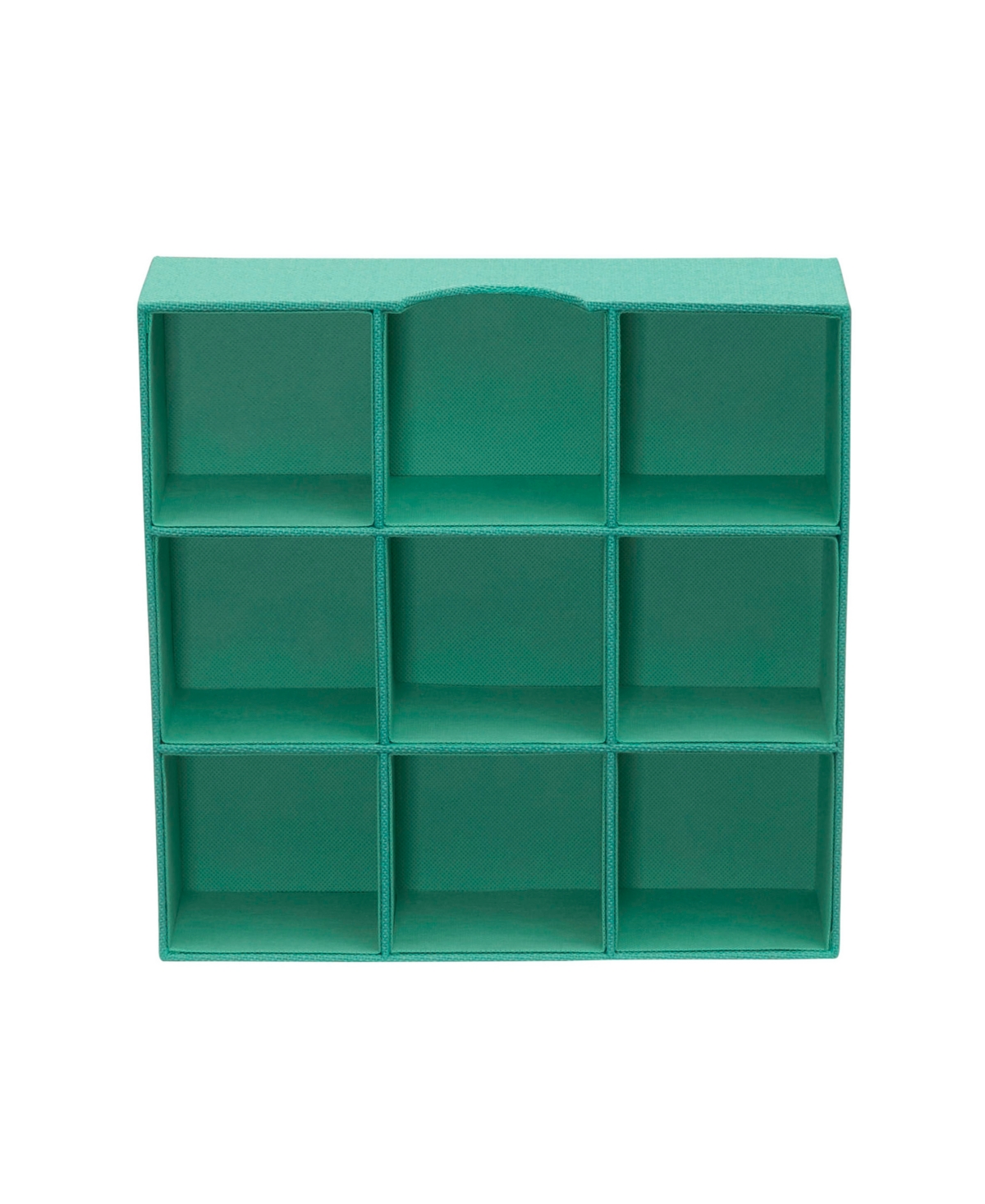 9-Compartment Drawer Organizers Pack of 2 - Green