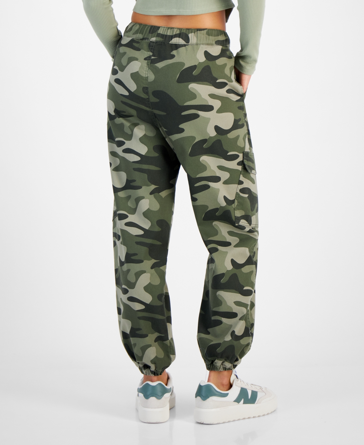 Vanilla Star Juniors Camouflage Cargo Jogger Pants Camo Smart Closet