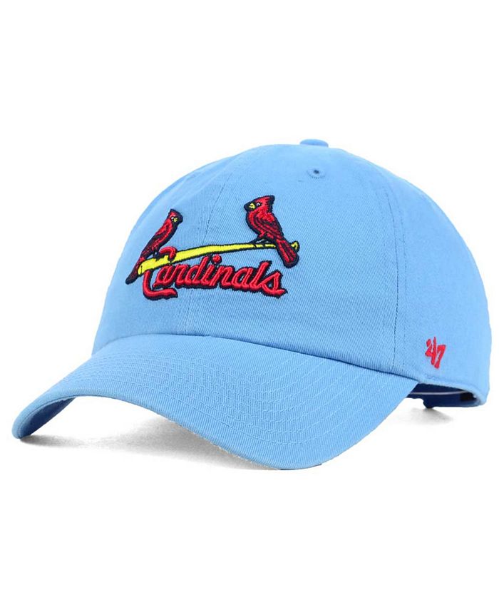 47 St. Louis Cardinals Clean Up Red Adjustable Strap Hat Dad Cap