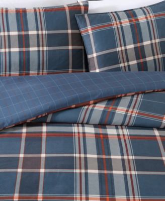 Shasta Lake Microsuede 3 Piece Duvet Cover Set, Full/Queen