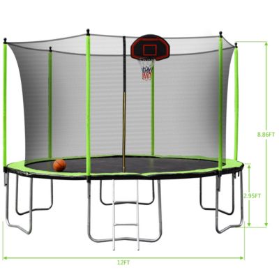 Streamdale 12FT Green Trampoline 2023