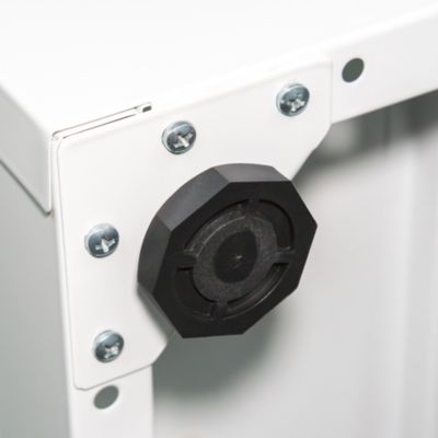 Steel Lockable Storage Cabinet with Adjustable Shelves