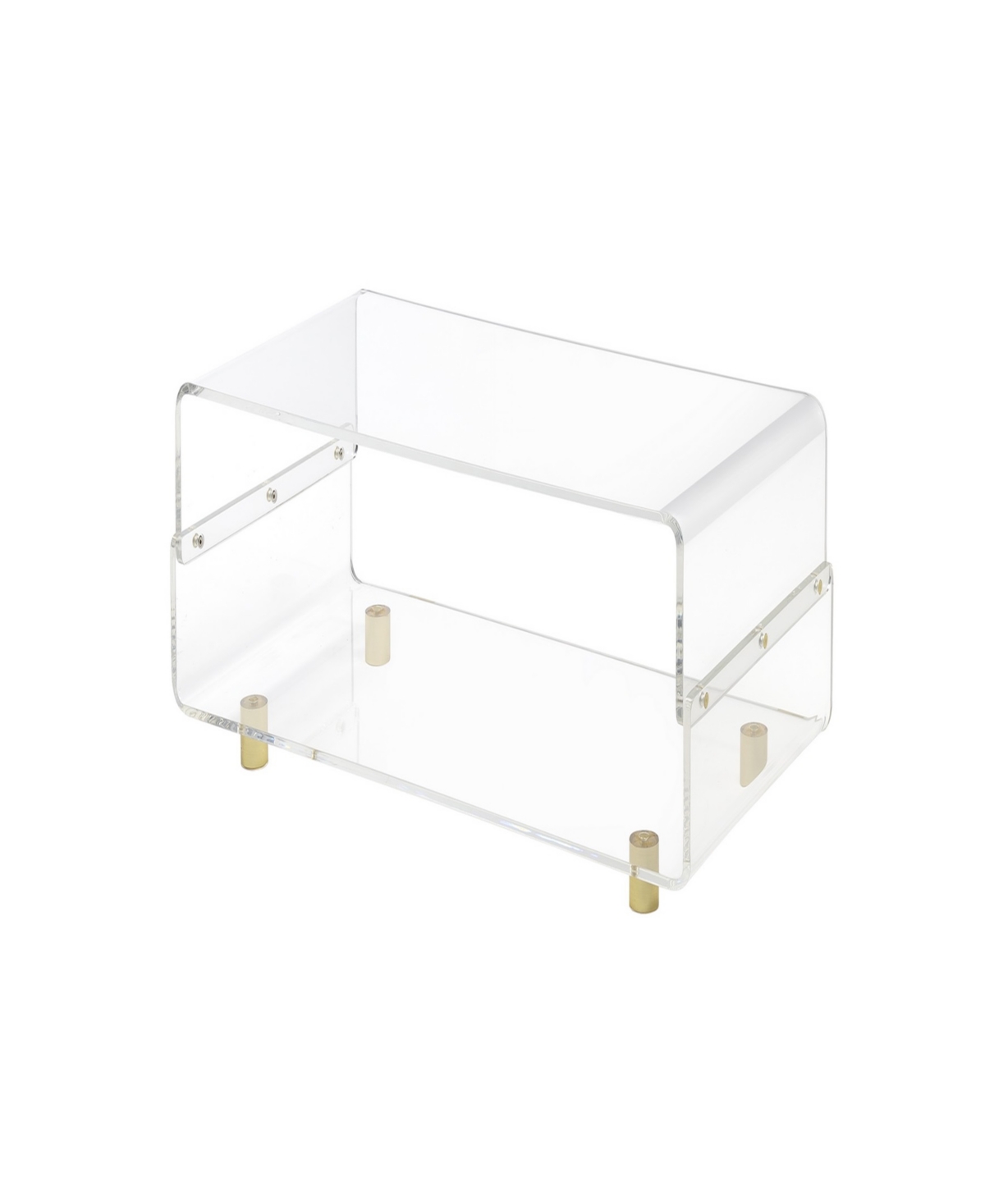 Foxhill Trading Fox Hill Trading Steven 39" Waterfall Acrylic Coffee Table In No Color