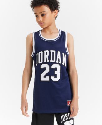 Jordan Kids 23 Jersey Large Gym Red