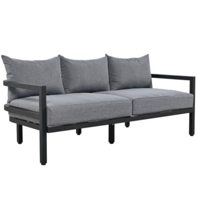Streamdale Outdoor Steel Sofa Set, Waterproof and Anti-UV