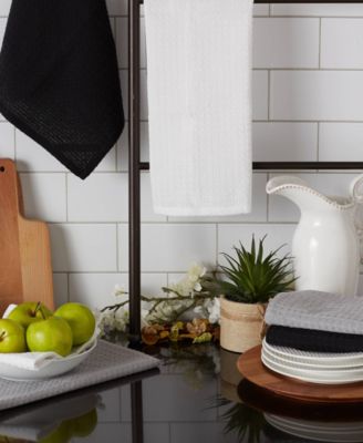 Cotton Kitchen Collection Dishtowel Set, 18x26", Assorted Neutrals, 6 Piece