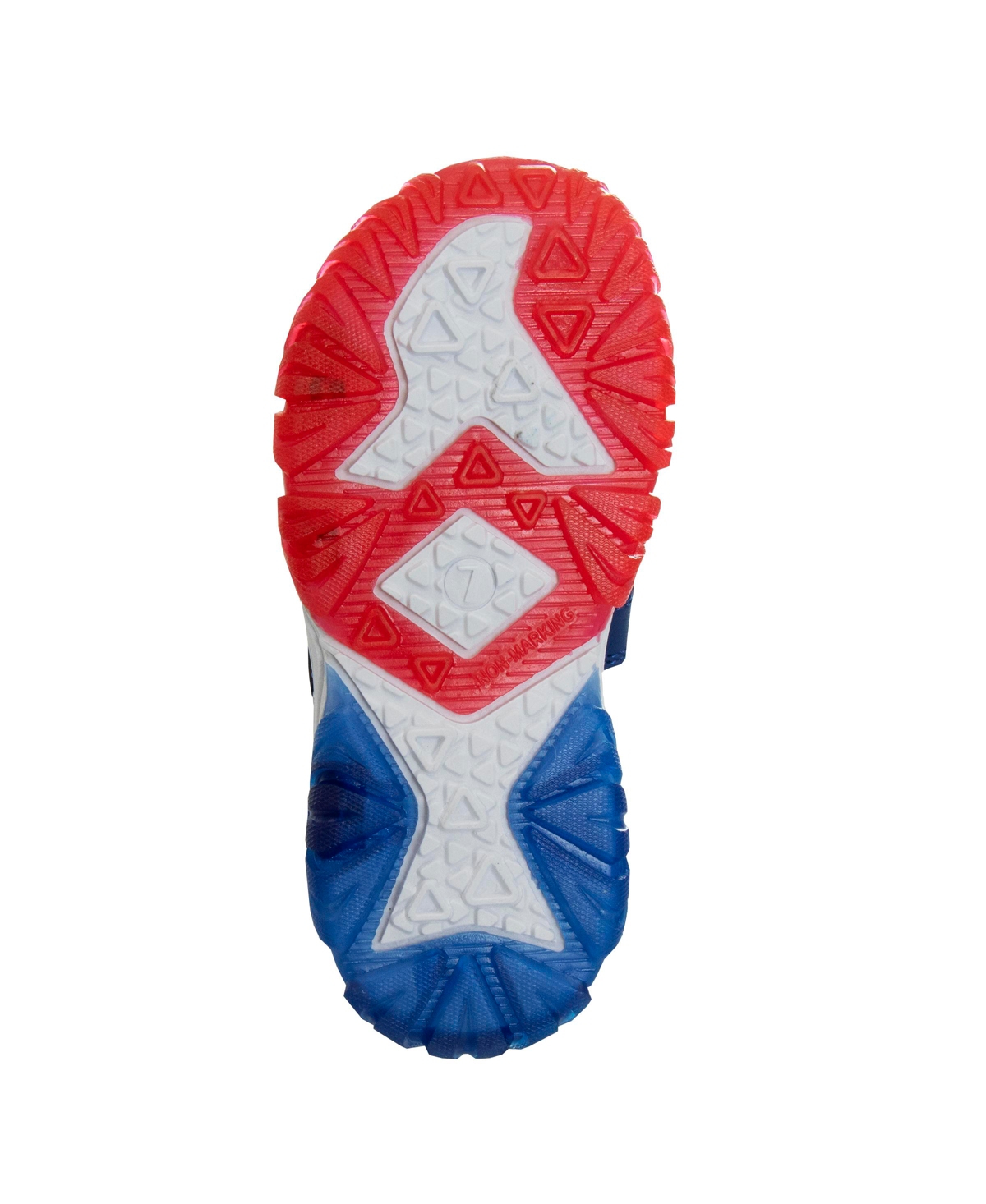 Disney Toddler Boys Mickey Mouse Light-up Sandals In Blue,red