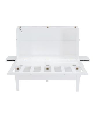 Murphy Bed with USB Port and Shelves