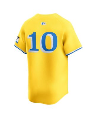 Men's Trevor Story Gold Boston Red Sox City Connect Limited Player Jersey