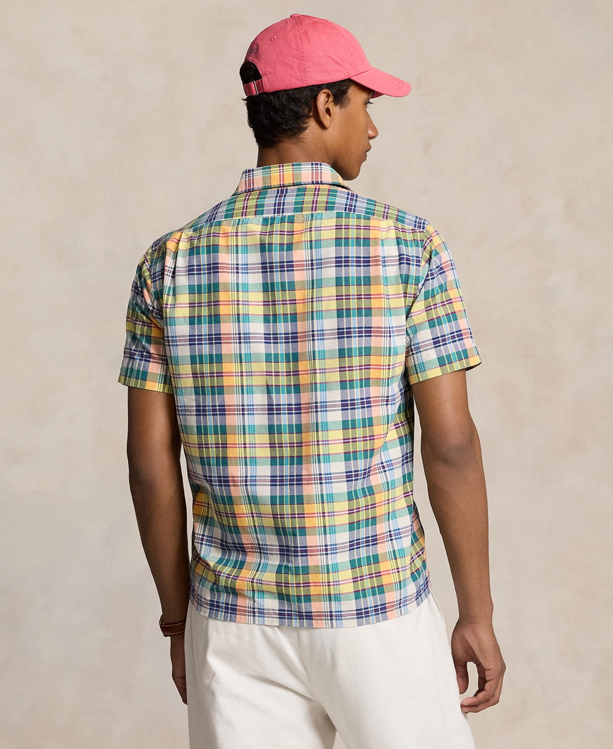 Polo Ralph Lauren Men's Classic-Fit Plaid Oxford Camp Shirt