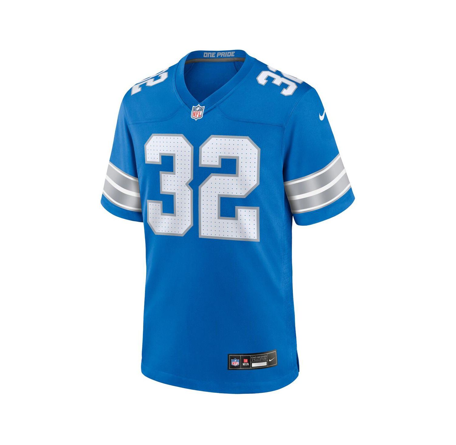 Men's Brian Branch Detroit Lions Game Jersey