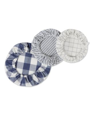 3-Pc. Cotton Dish Cover Set
