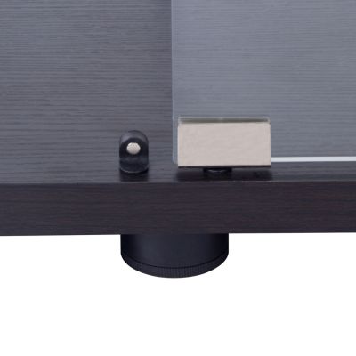 One Door Glass Cabinet Glass Display Cabinet With 3 Shelves